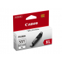 Tusz oryginalny Canon CLI-551GY XL (6447B001) Szary Wydajny
