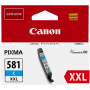 Tusz oryginalny Canon CLI-581c XXL Niebieski Extra Wydajny (1995C001)