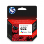 HP 652 F6V24AE tusz kolor oryginalny