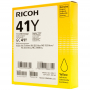 Tusz oryginalny Ricoh GC-41Y (405764) Żółty Wydajny