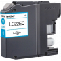 Brother LC22EC tusz niebieski oryginalny