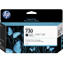 HP 730 P2V65A tusz czarny matowy oryginalny
