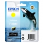 Tusz oryginalny Epson T76044010 (T7604) Żółty