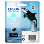 Tusz oryginalny Epson T76054010 (T7605) Jasny Niebieski