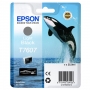 Tusz oryginalny Epson T76074010 (T7607) Jasny Czarny