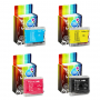 Zestaw tuszy LC-970 Cyan/Magenta/Yellow/Black